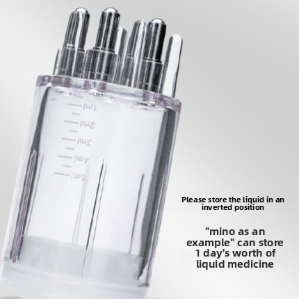 Portable Scalp Roller Applicator for Hair Serums