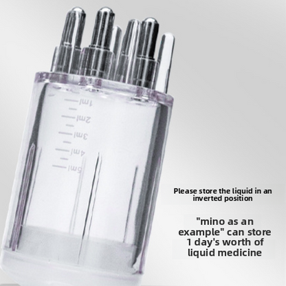 Portable Scalp Roller Applicator for Hair Serums