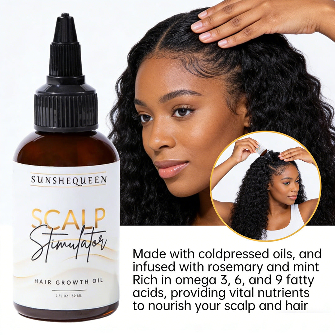Scalp Stimulator Hair Growth Oil